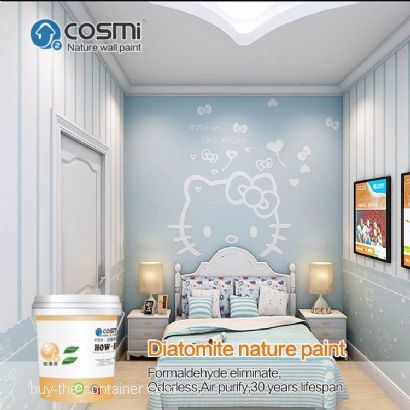 Wall sticker paint material