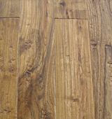 Antique handscraped solid wood flooring